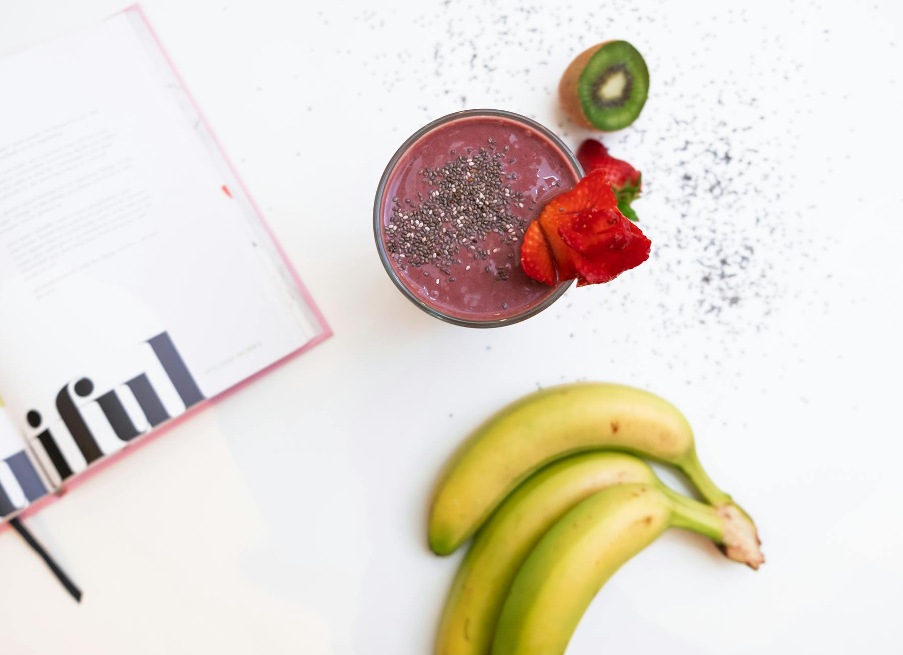 Strawberry Tofu Smoothie