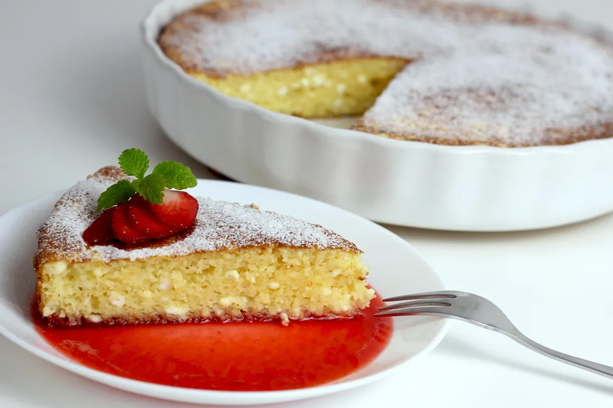 Mrs. Haller's Cheese Torte