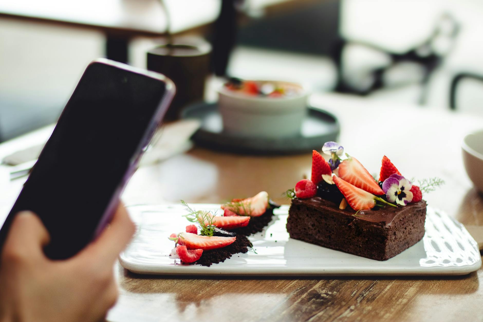 Strawberry Financier