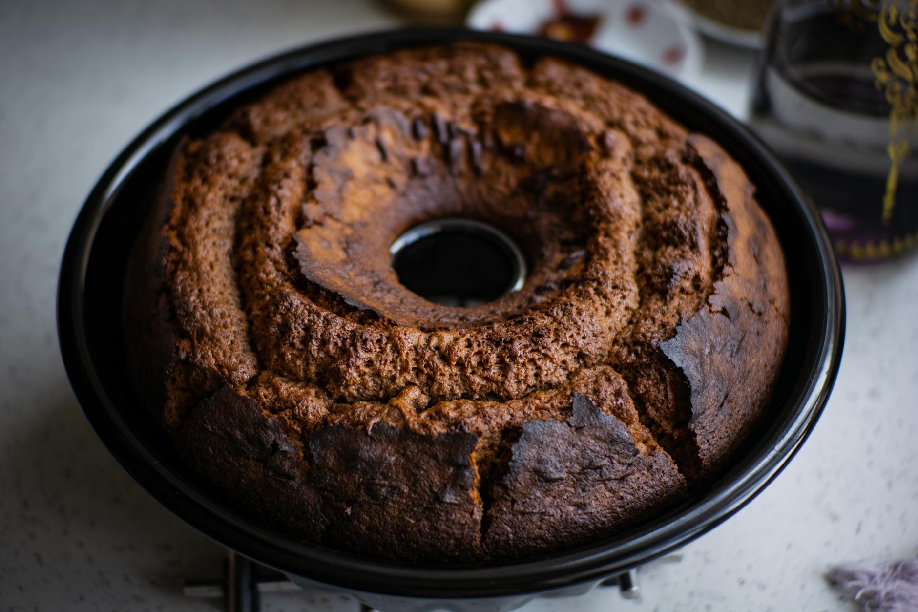 Passover Chocolate Chiffon Cake