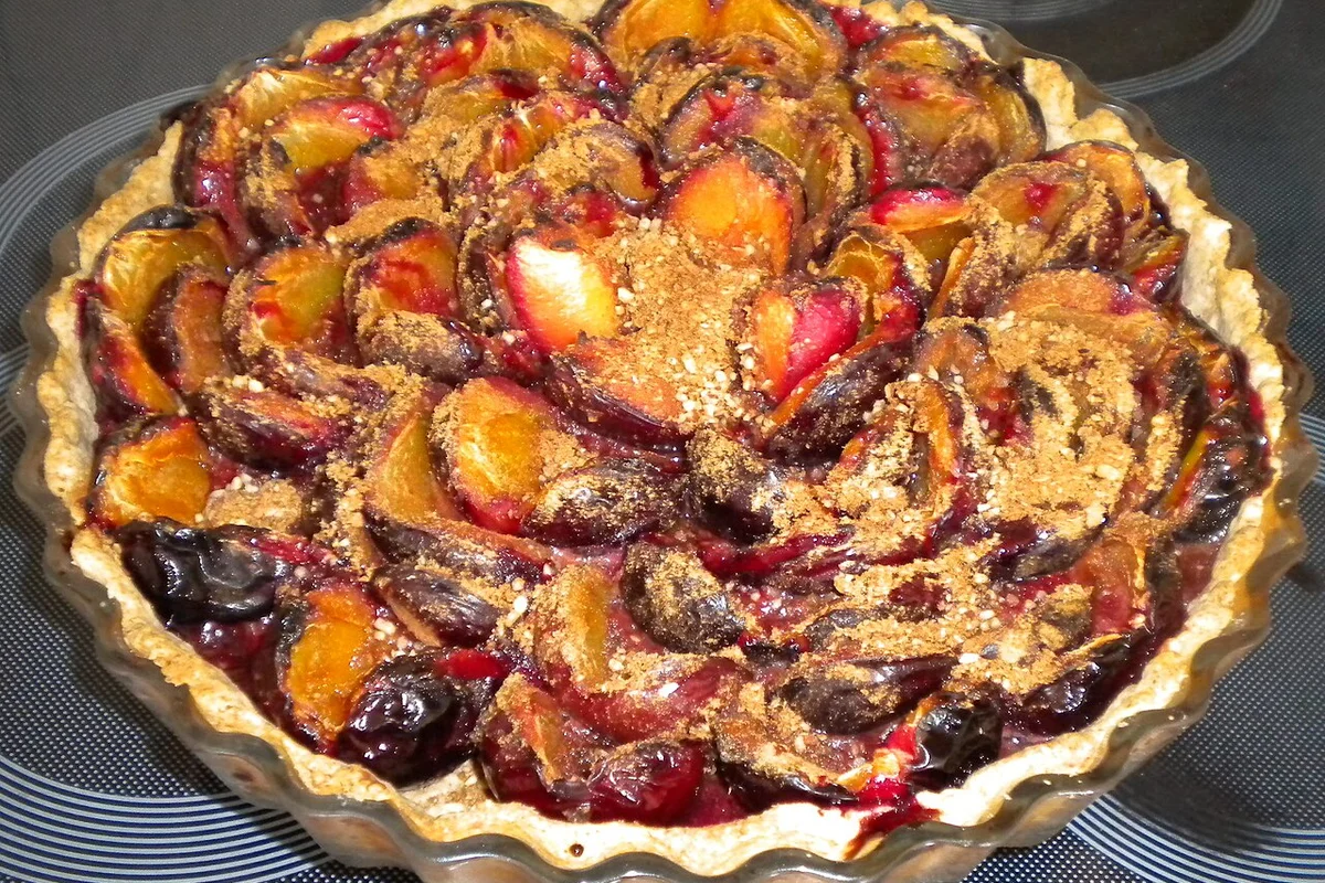 Tarte aux quetsches