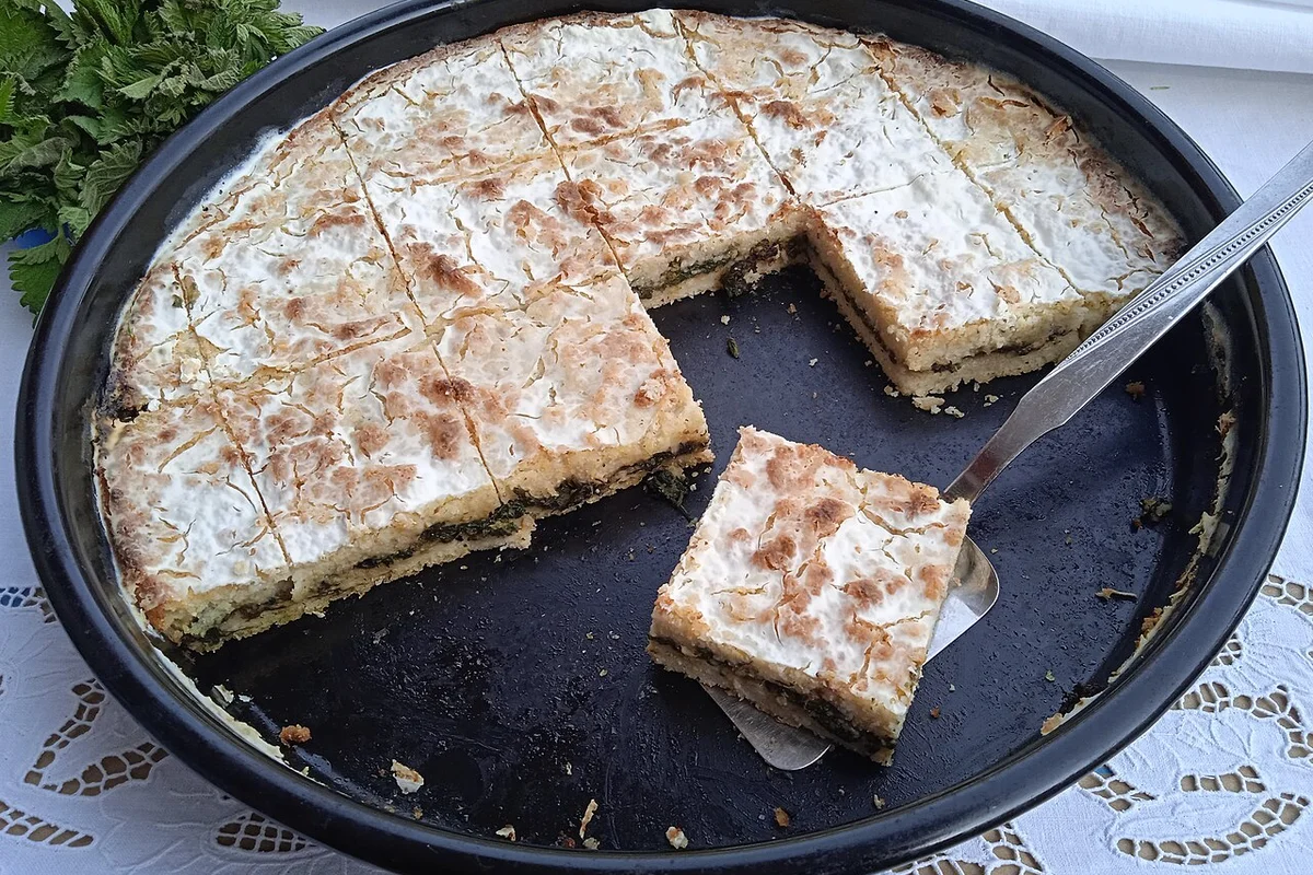 Albanian Vegetable Pie