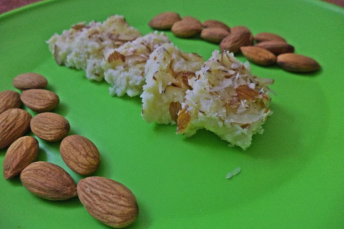 Almond Burfi