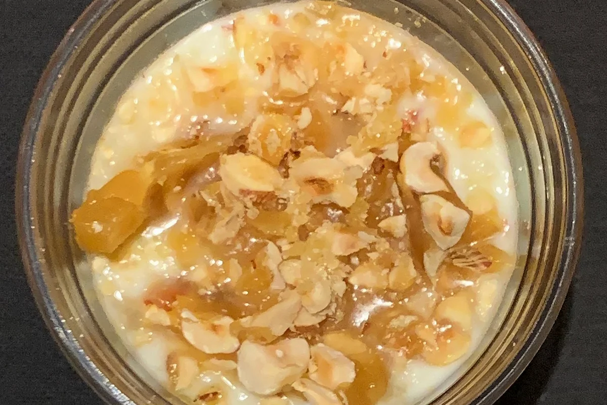 Caramel Rice Pudding