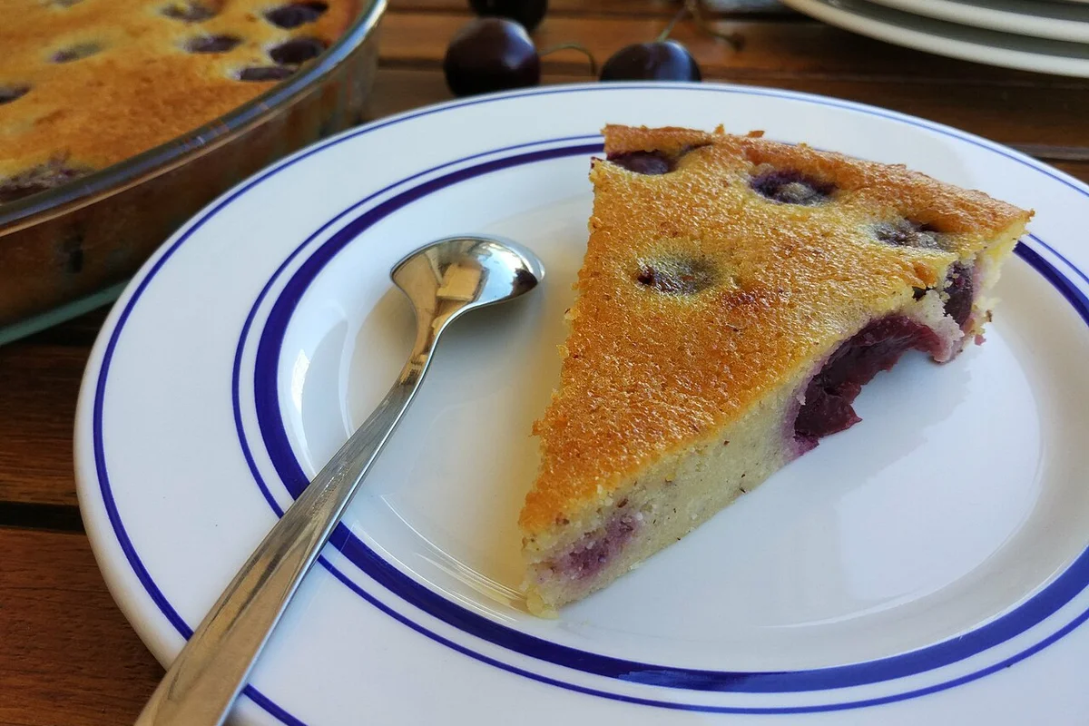 Cherry Clafouti Tart