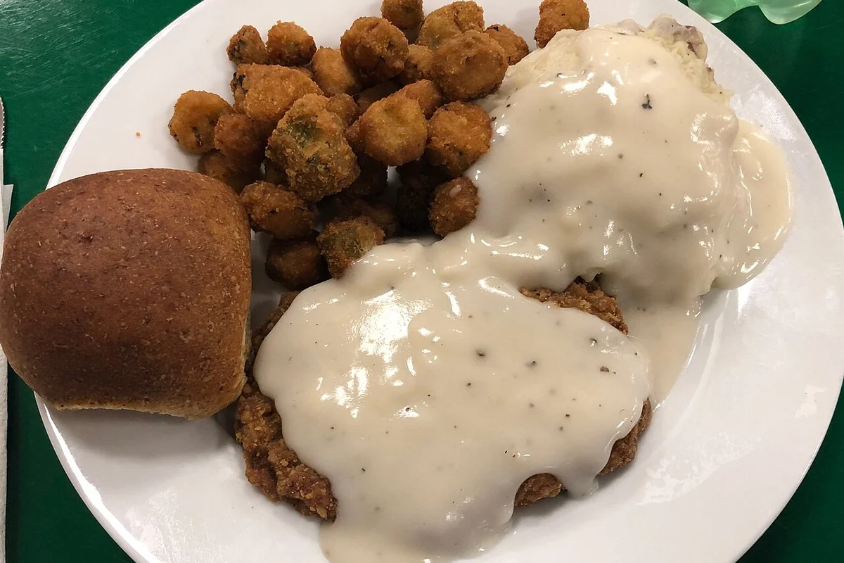 Chicken-fried Steak with Cream Gravy