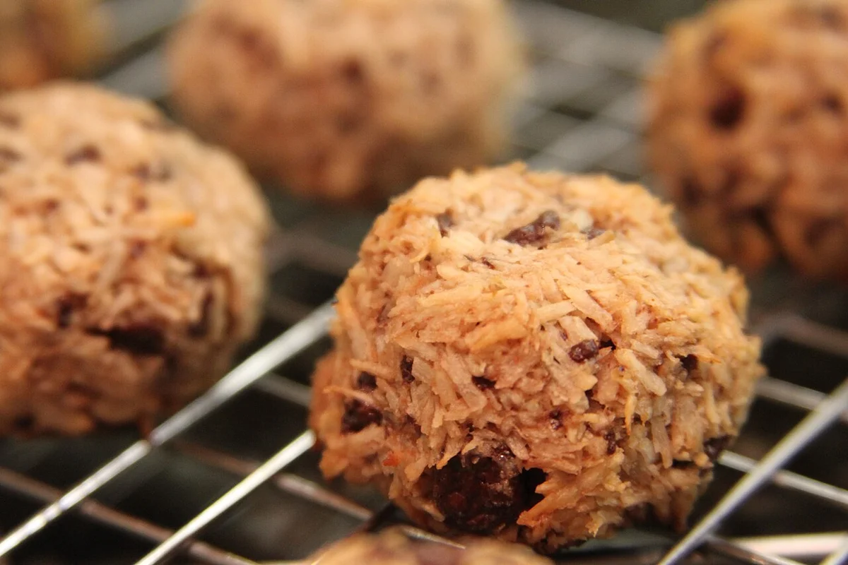 Chocolate Coconut Macaroons
