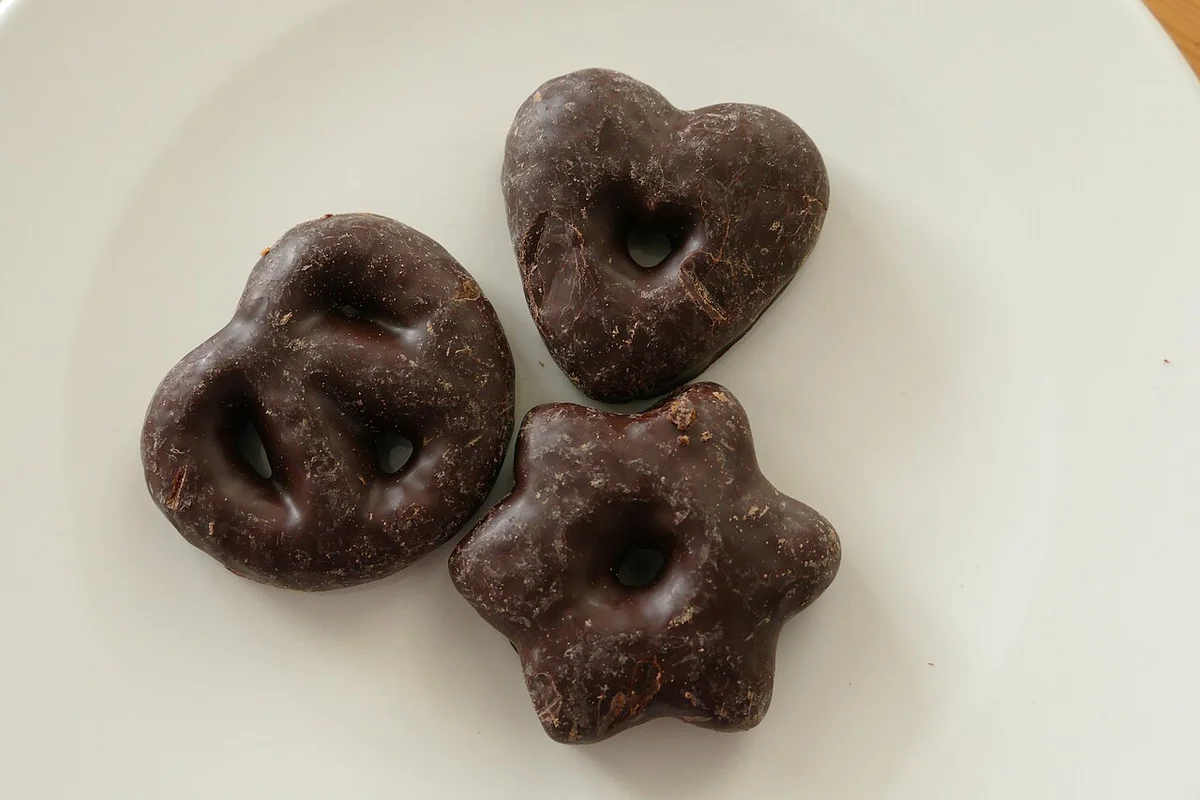 Christmas chocolate cookies