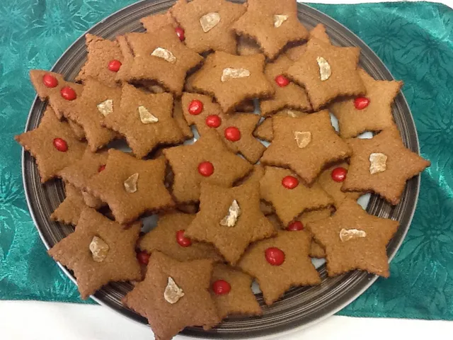 Crystallized Ginger Cookies