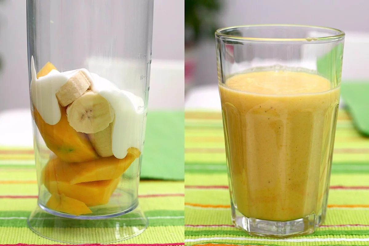 Mango-Banana Smoothie