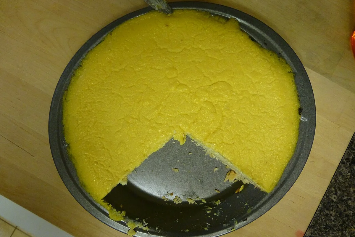 Mango Coconut Pie