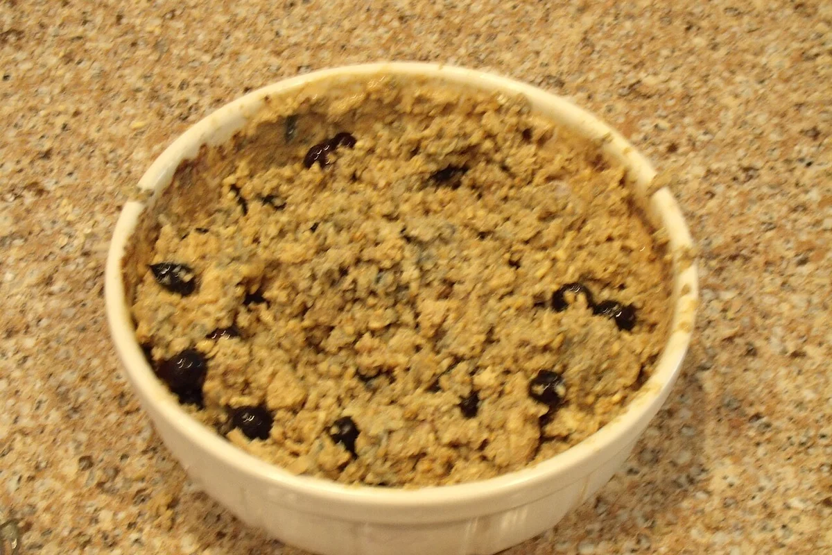 Microwave 1 2 3 cake