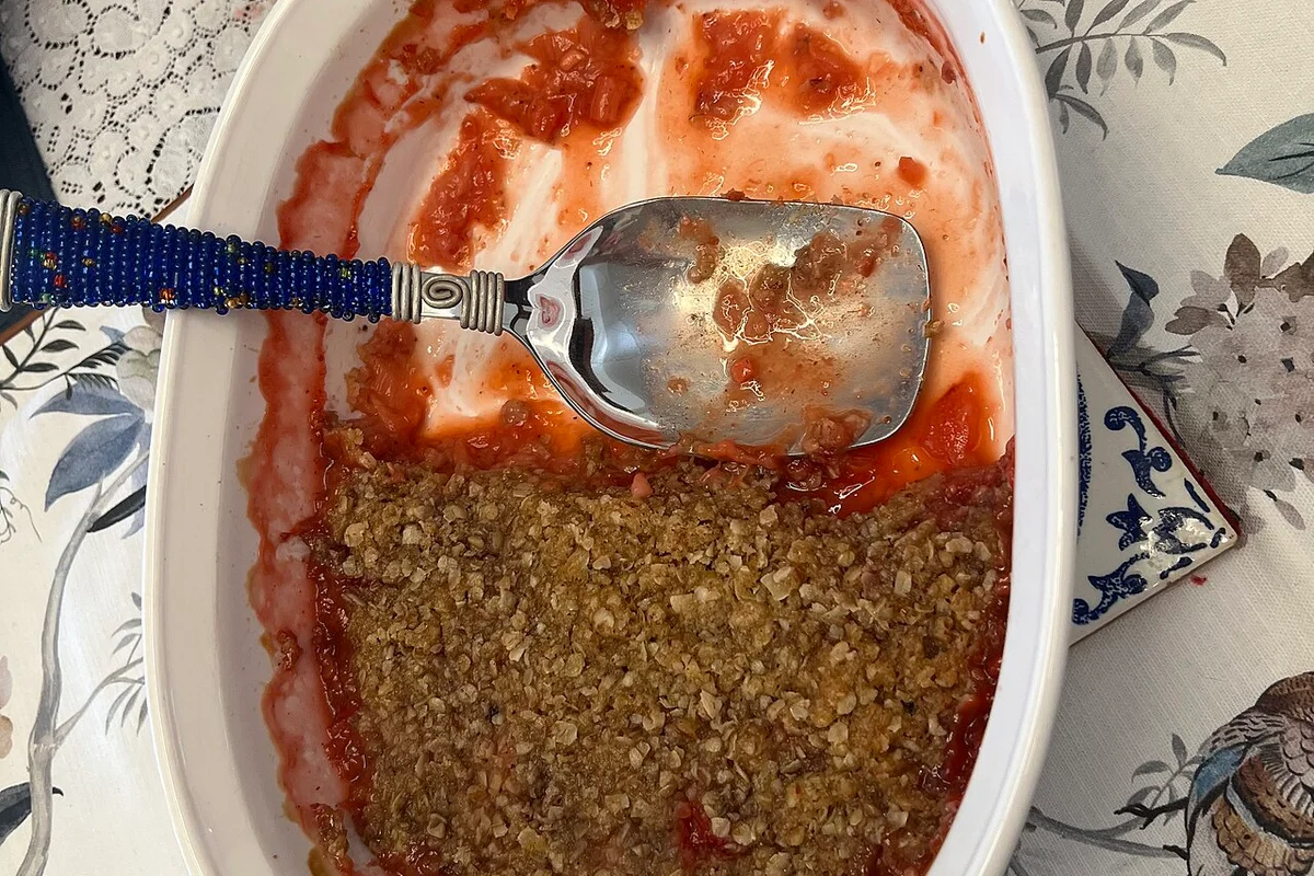 Rhubarb Dessert