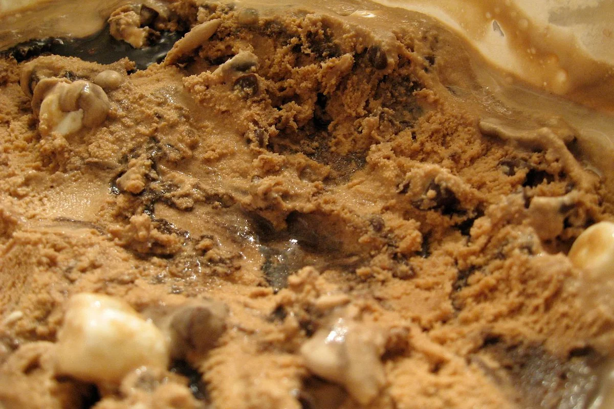 Rocky road ice cream