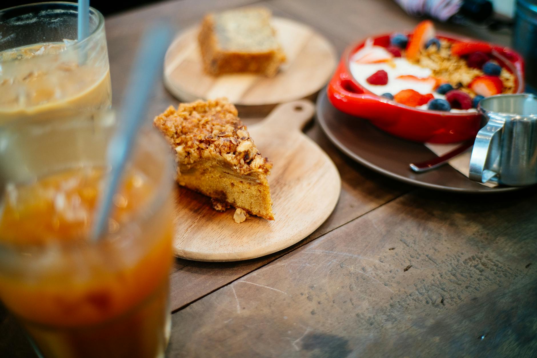 Yogurt coffee cake