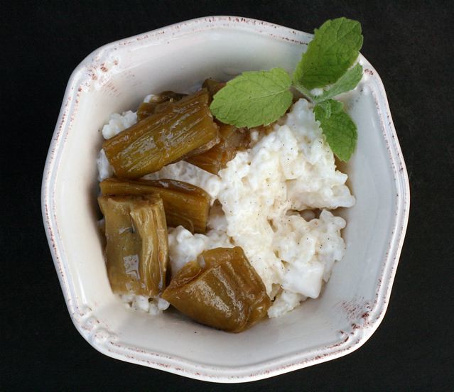Rhubarb Pudding