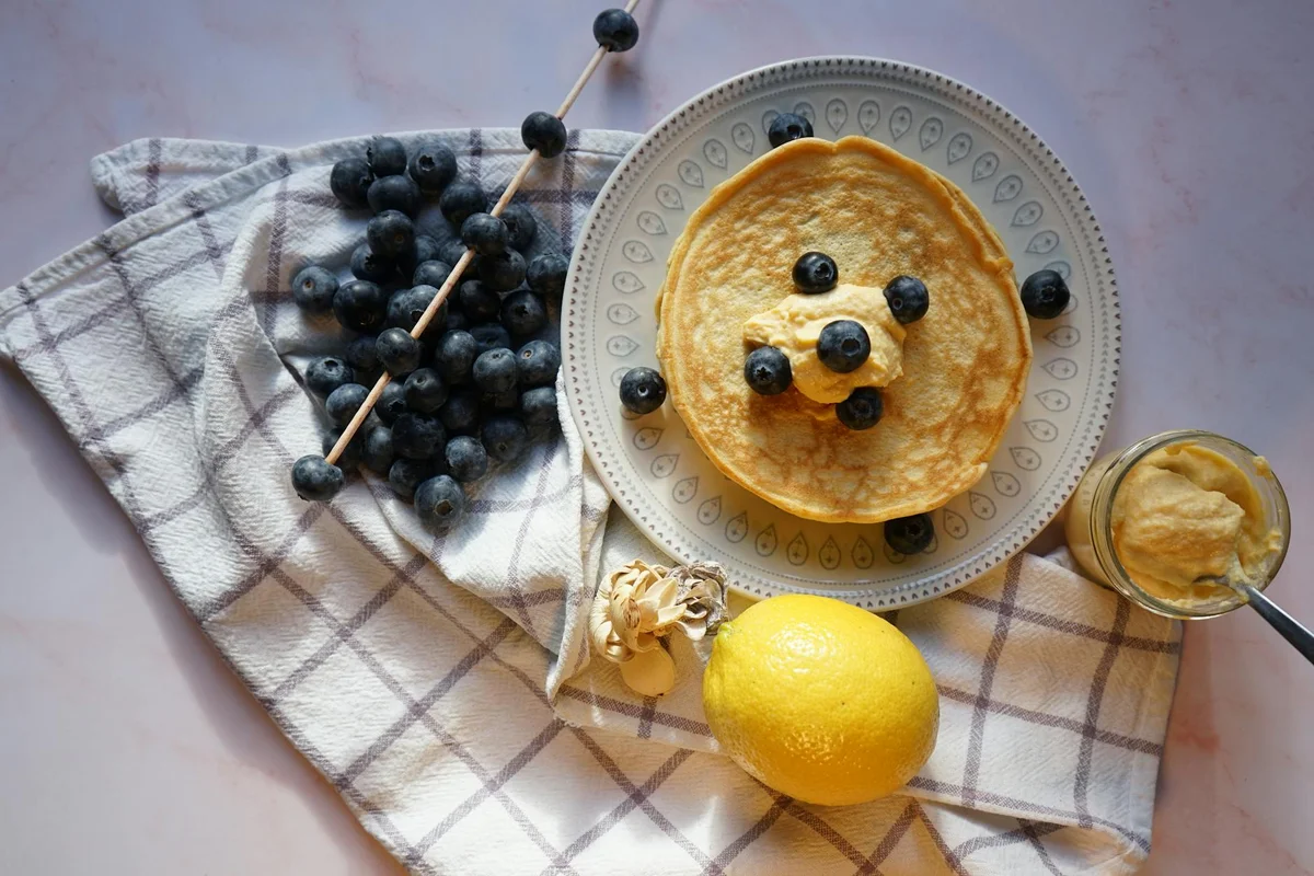 Lemon Blueberry Pancakes — 60min | Recidemia