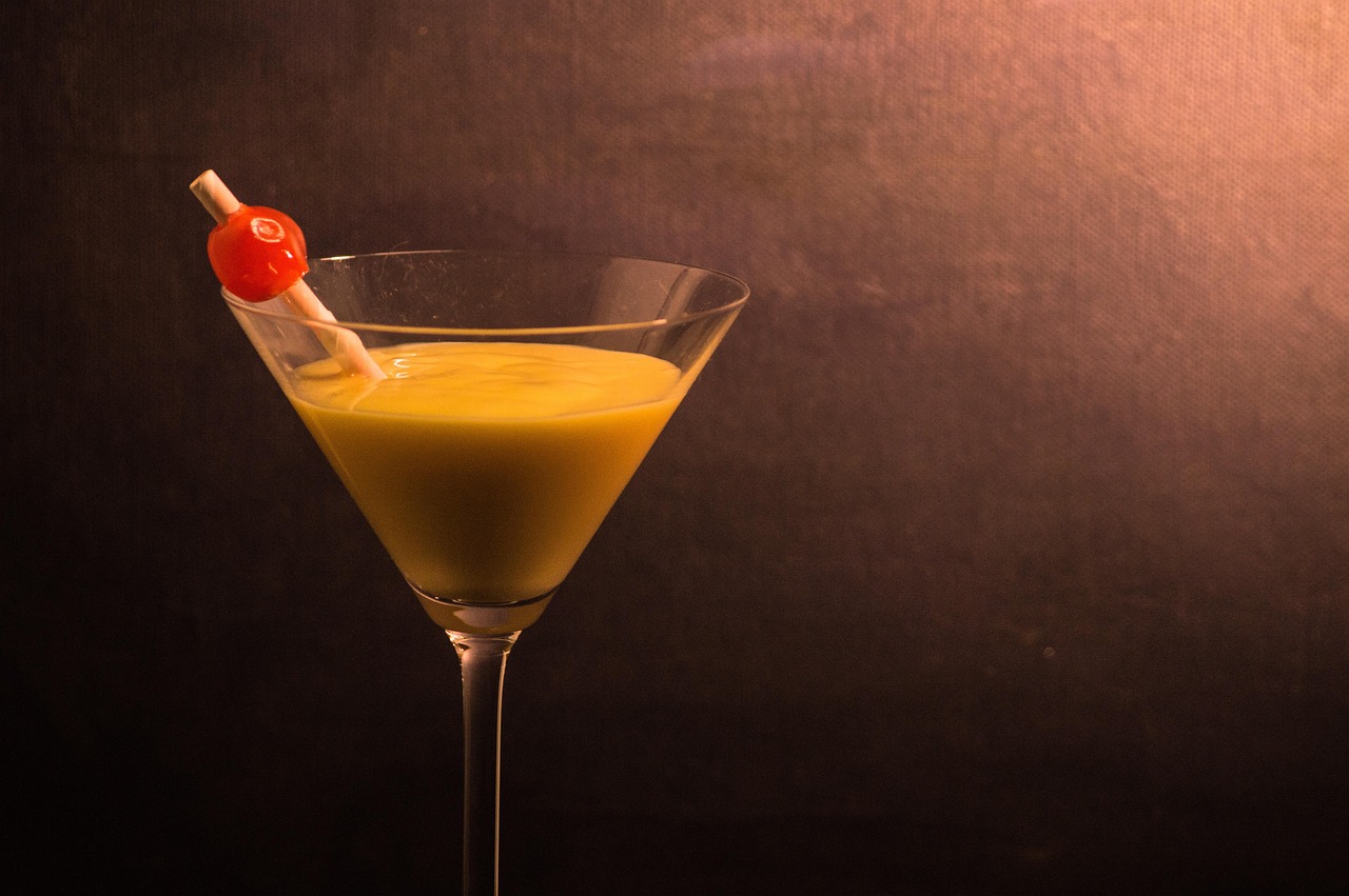 Egg Custard Martini